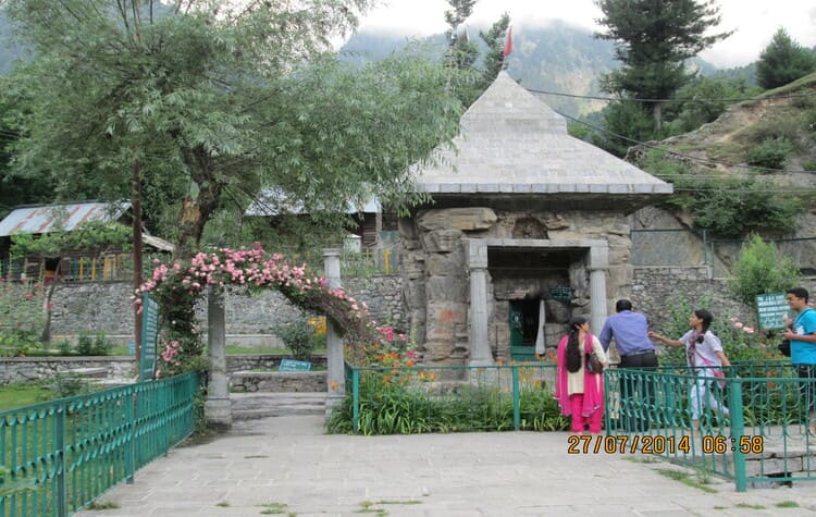 Mamaleshwar Temple Pahalgam Little silver hotel